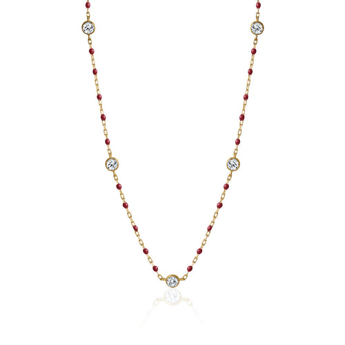ROSARY CRYSTAL NECKLACE Limlim fashion accessories