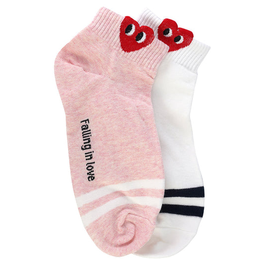 Crew heart stripe socks SISTRBRAND