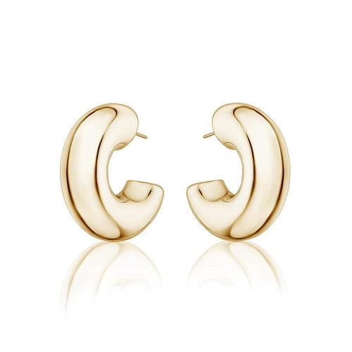 LIGHT BOLD TUBE EARRINGS sistrbrand