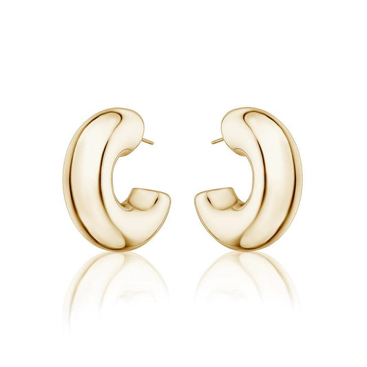 LIGHT BOLD TUBE EARRINGS sistrbrand