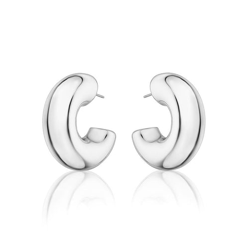 LIGHT BOLD TUBE EARRINGS sistrbrand