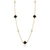 CLOVER ENAMEL NECKLACE