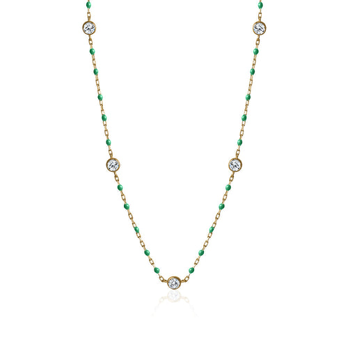 ROSARY CRYSTAL NECKLACE Limlim fashion accessories