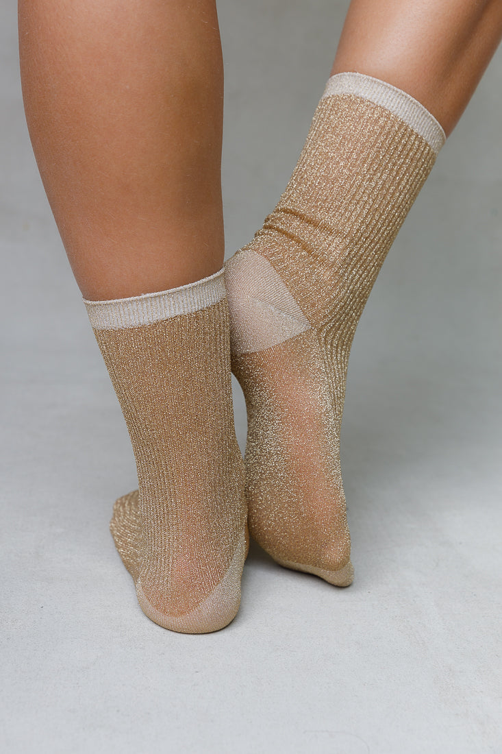 MESH SHINY SOCKS Limlim fashion accessories