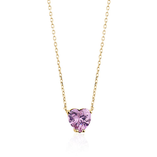HEART SOLITAIRE NECKLACE Limlim fashion accessories