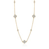 CLOVER ENAMEL NECKLACE